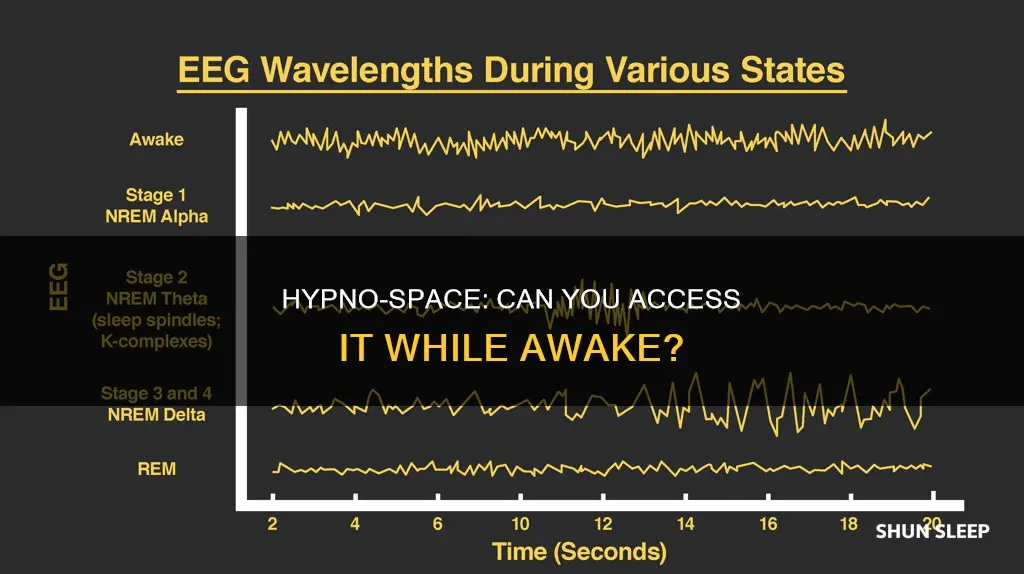 can you use hypno space withoput sleeping