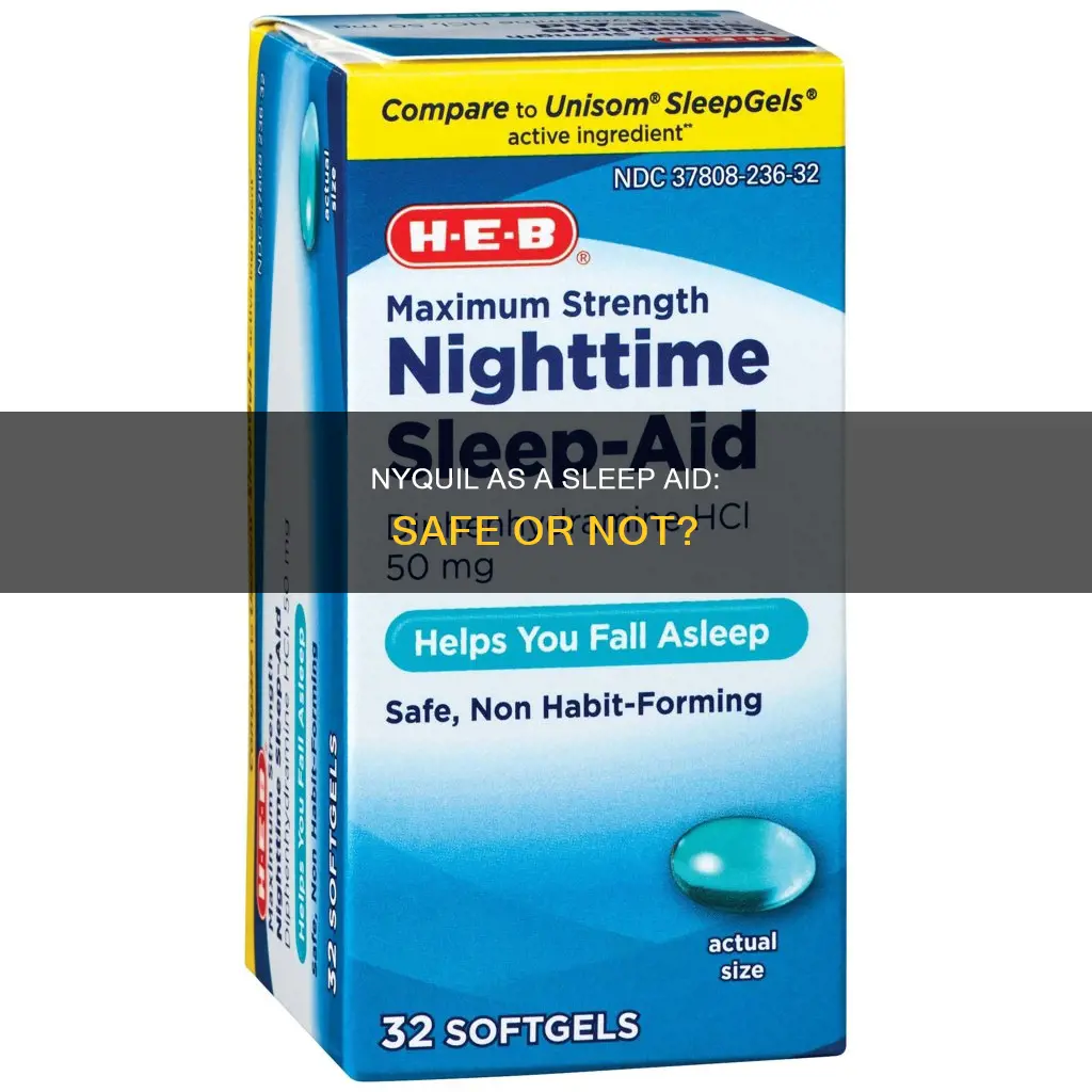 can you use nyquil as a sleep aid