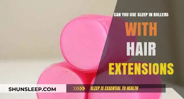 Using Sleep-in Rollers with Hair Extensions: A Good Idea?
