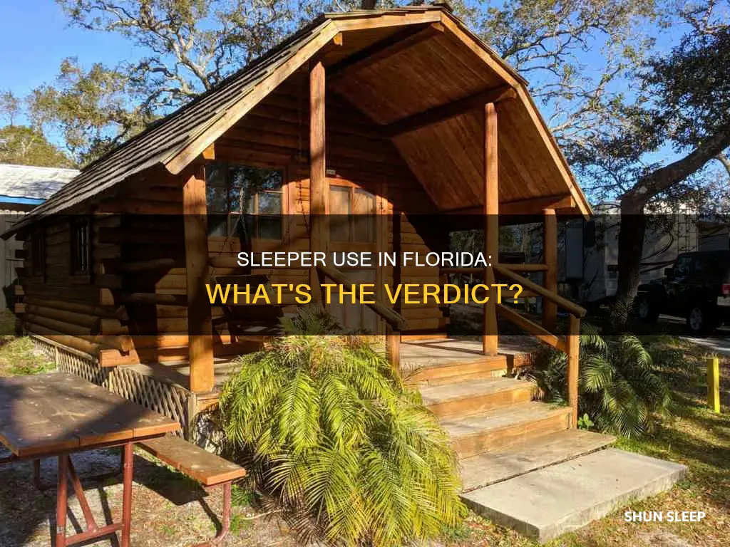 can you use sleeper in florida