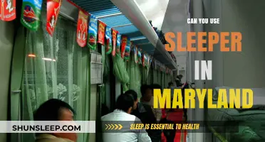 Using Sleeper in Maryland: Is It Legal?