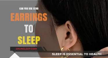 Stud Earrings: Safe Sleep Accessories?