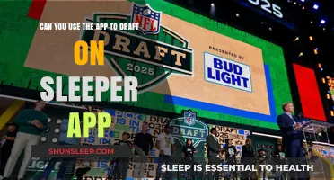 The Sleeper App: Drafting Made Easy