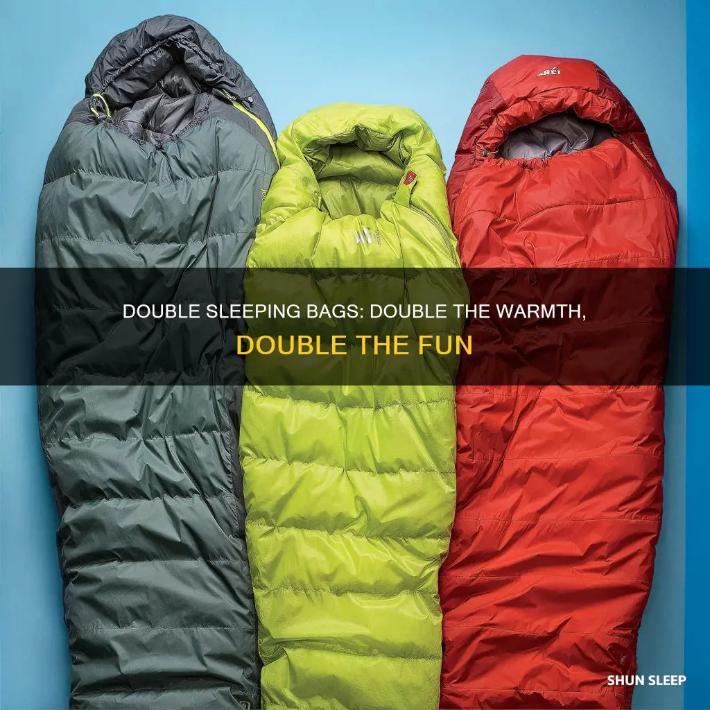can you use two sleeping bags