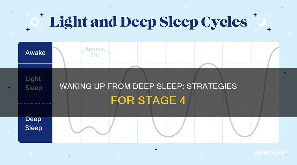 can you wake someone from stage 4 sleep easiky