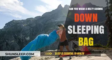 How to Wash and Care for Your Kelty Cosmic Down Sleeping Bag