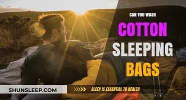 Washing Cotton Sleeping Bags: A How-to Guide