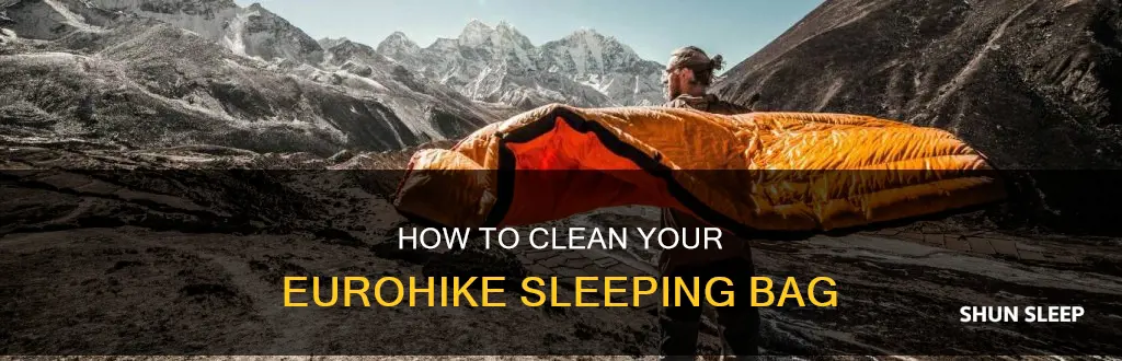 can you wash eurohike sleeping bags