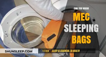 How to Wash MEC Sleeping Bags Safely