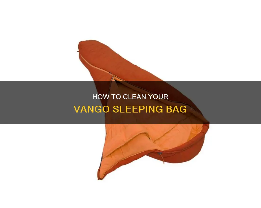 can you wash vango sleeping bags