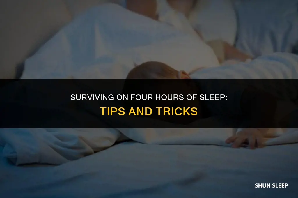 can you work off 4 hours of sleep