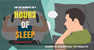 Fueling Your Fitness: The Impact of Sleep on Workout Performance