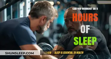 Fueling Your Fitness: The Impact of 5 Hours of Sleep on Your Workout