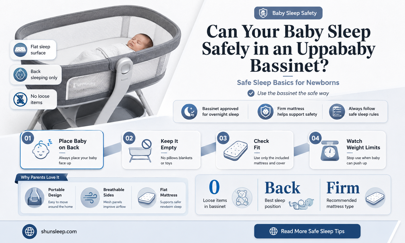 can baby sleep uppababy bassinet