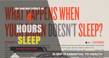 Sleepless Nights: Can Your Body Thrive on Just 4 Hours of Rest?
