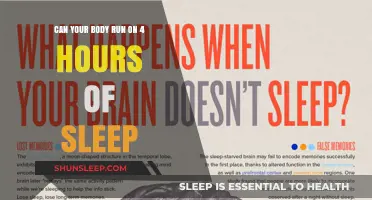 Sleepless Nights: Can Your Body Thrive on Just 4 Hours of Rest?