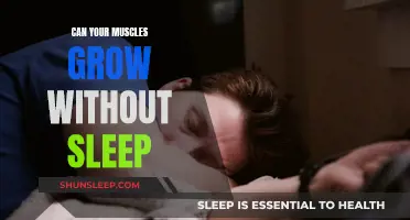 Muscle Growth and Sleep: Is Rest Needed for Bigger Muscles?