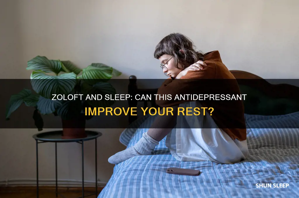 can zoloft help you sleep