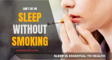 Smoking: Eating and Sleeping with a Cigarette Addiction