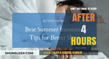 Sleepless Nights: Strategies to Fall Back Asleep After 4 Hours
