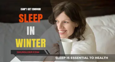 Winter Sleep Struggles: Why You Can't Get Enough Rest in the Cold