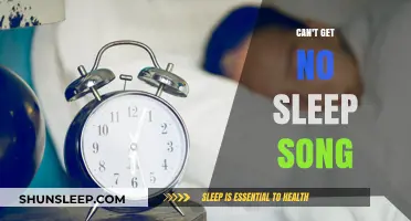 Can't Get No Sleep Song: Unraveling the Lyrics and Meaning