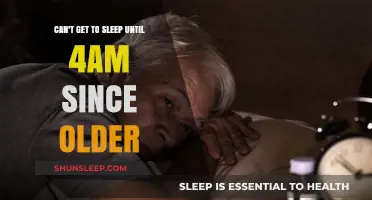 Aging and Late-Night Insomnia: Why Can't I Sleep Until 4 AM?