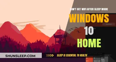 Fixing Windows 10 Home WiFi Issues After Sleep Mode: A Guide