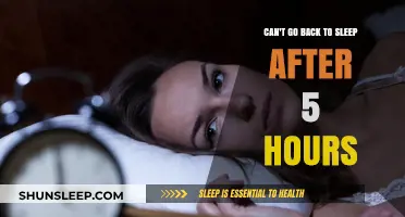 Sleepless Nights: How to Cope When You Can't Fall Back Asleep After 5 Hours