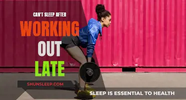 Working Out Late? Here's Why You Can't Sleep