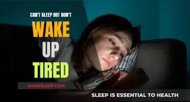 Sleep-deprived but Not Tired: What's the Reason?