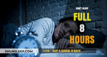 Sleepless Nights: Unraveling the Mystery of Incomplete Rest