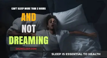 Sleepless Nights: Unraveling the Mystery of Short Sleep and Dreamless Slumber
