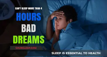 Sleepless Nights and Nightmares: Unraveling the Mystery of My 4-Hour Slumber