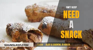 Midnight Snacking: Can't Sleep, Need a Bite