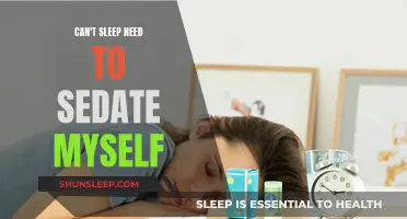 Sedating Myself to Sleep: My Nightly Battle