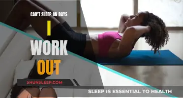 Working Out and Sleepless Nights: What's the Connection?