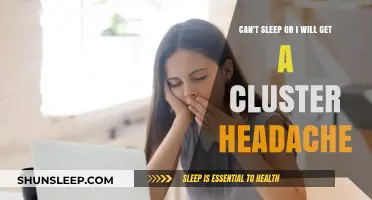 Sleep Deprivation and Cluster Headaches: Understanding the Painful Connection