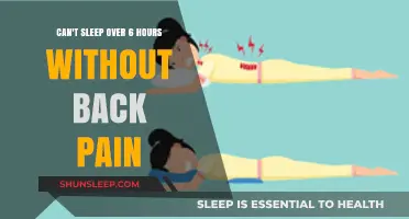 Conquering Back Pain: Tips for Better Sleep Beyond 6 Hours