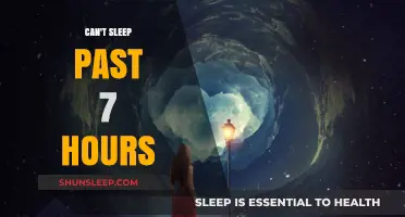 Early Bird or Just Tired? Unraveling the Mystery of 7-Hour Sleep Limits