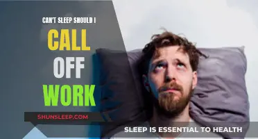 Should I Call in Sick Due to Lack of Sleep?
