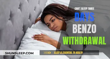 Benzos and Sleep: Withdrawal Insomnia's Dark Days