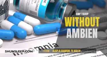 Battling Insomnia: Relying on Ambien for Sleep