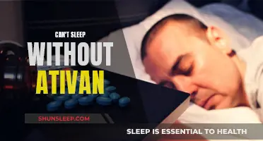Battling Insomnia: Relying on Ativan for Sleep