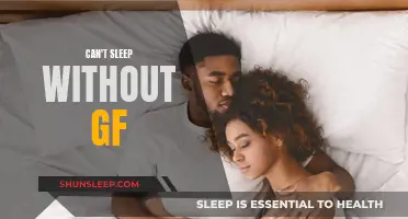 Missing My Girlfriend: Can't Sleep Alone