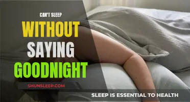 Goodnight: A Sleep Ritual or an Obsession?