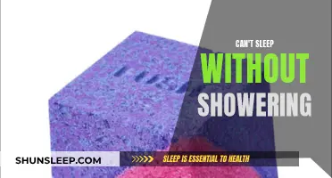 Showering Before Bed: A Sleep Dependency?