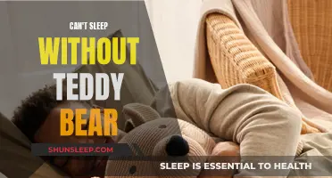 Adulting with Teddy: Can't Sleep Without My Bear