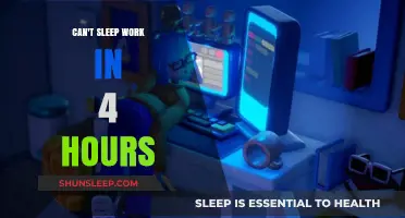 Sleepless Nights Ahead: How to Power Through a 4-Hour Work Crunch
