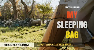 Why Can't I Spawn on My Sleeping Bag?